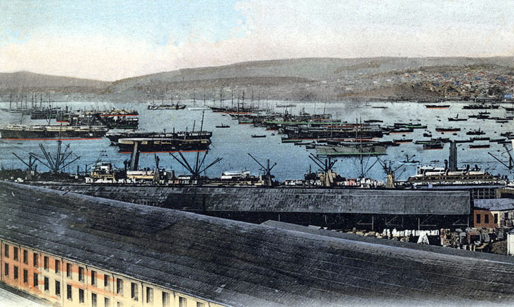 Valparaiso Harbour, circa 1900